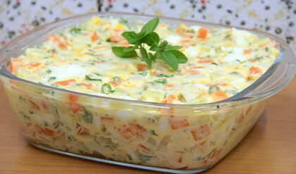 Receita de Salada de Maionese Fácil