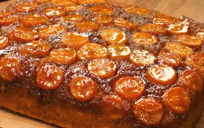 Bolo de Banana Caramelizado