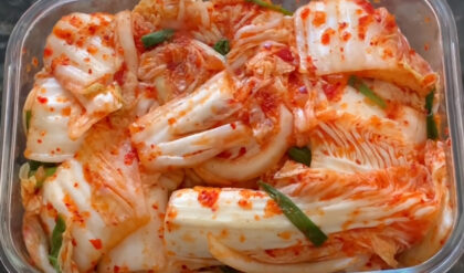 Kimchi prato típico Coreano