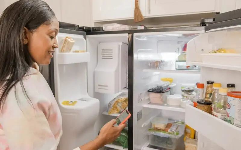 Guardar alimentos na geladeira
